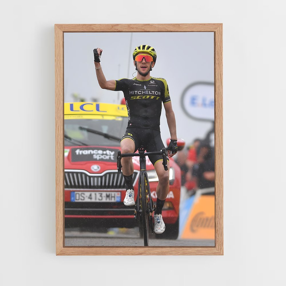 Poster La Victoire de Simon – affiche Cyclisme (vue 4)